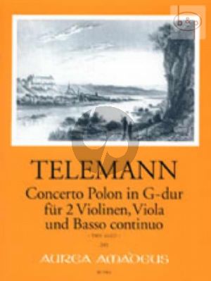 Concerto Polon G-major TWV 43:G7 (2 Vi.-Va.-Bc)