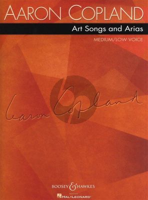 Copland Art Songs and Arias Medium/Low Voice and Piano