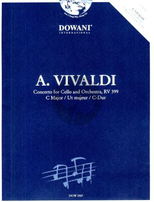 Vivaldi Concert in C-major RV 399 Violoncello and Orchestra (piano red.)