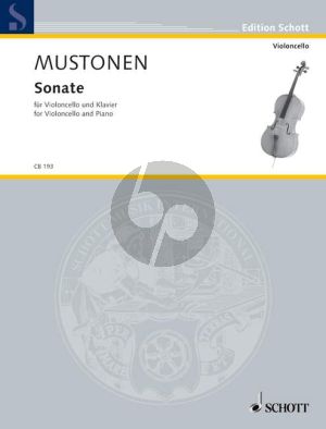 Mustonen Sonata Violoncello and Piano (2006)