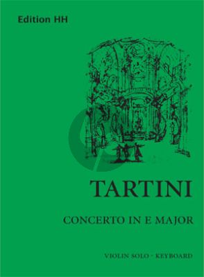Tartini Concerto E-major D.48 Violin and Orchestra (piano reduction) (edited by Per Hartmann)