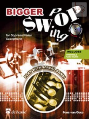 Bigger Swop (Sopr./Tenor Sax.) (Bk-Cd) (CD includes printable piano parts)