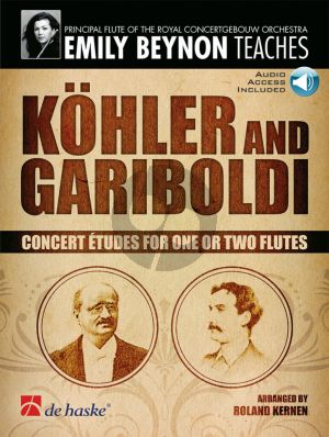 Beynon Teaches: Kohler and Gariboldi - Concert Etudes for 1 or 2 Flutes Bk-Audio Online (edited by Roland Kernen) (intermediate - advanced grade 6)