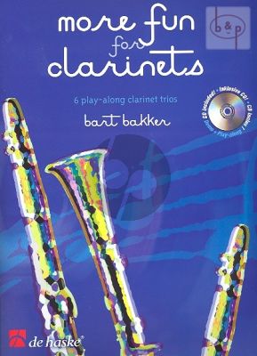 More Fun for Clarinets (3 Clar.[Bb]) (Score/Parts) (Bk-Cd)
