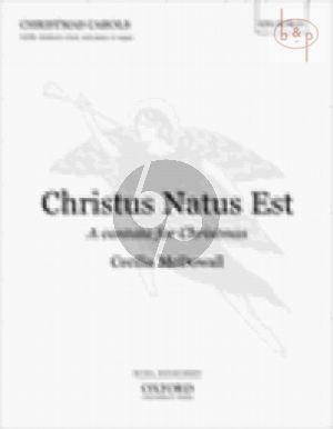 Christus Natus Est Soparno Solo-SATB-Children's Choir-Organ