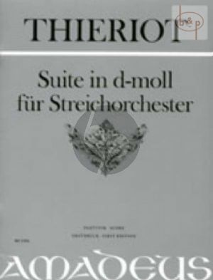 Suite d-minor for String Orchestra Full Score