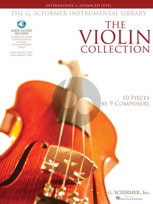 Album The Violin Collection Book with Audio Access Online (Intermediate to Advanced Level)