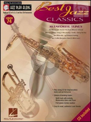 Best Jazz Classics (Jazz Play-Along Series Vol.74