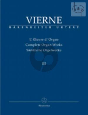 Symphony No.3 Op.28 (Complete Organ Works Vo.3)