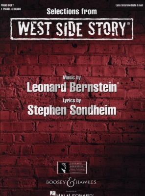 Bernstein West Side Story - Selections for Piano 4 Hands (Arranged by Carol Klose) (Late Intermediate Level)