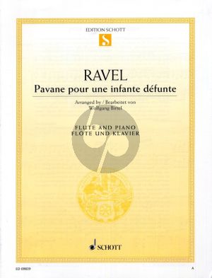 Ravel Pavane pour une infante defunte Flute and Piano (arr. Wolfgang Birtel)