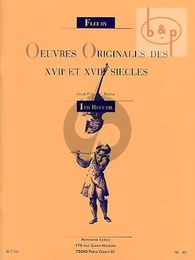 Oeuvres Originales Vol.1 des 17eme et 18eme Siecles