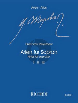 Meyerbeer Arien für Sopran Vol.3 (Klaus Tasdorf)