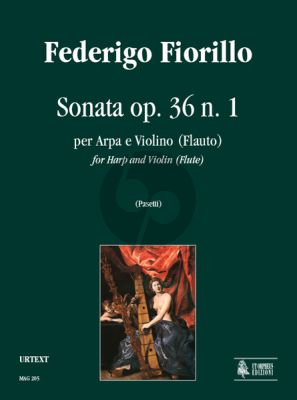 Fiorillo Sonata Op. 36 No. 1 Harp and Violin of Flute (Anna Pasetti)
