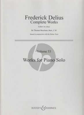Delius Works for Piano solo