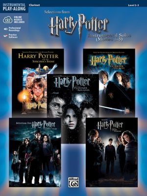Album Harry Potter Instrumental Solos (Movies 1 - 5) Clarinet Book with Audio Online (Level 2 - 3) (arr. Bill Galliford)