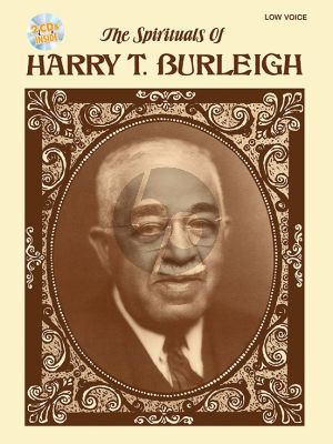 Burleigh The Spirituals of Harry T. Burleigh for Low Voice and Piano Book with 2 Cd's