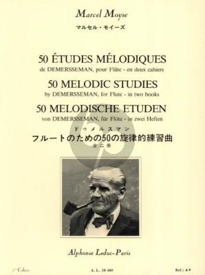 50 Etudes de Demersseman Op. 4 Vol. 1 flute