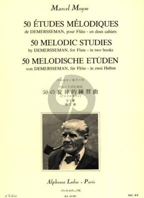Moyse 50 Etudes de Demersseman Op. 4 Vol. 2 Flute