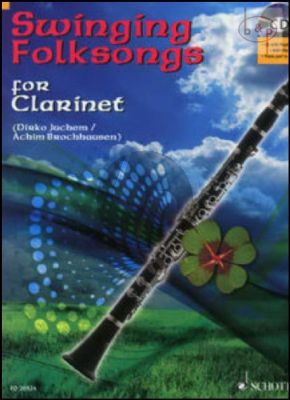 Swinging Folksongs (Clarinet) (Bk-Cd)