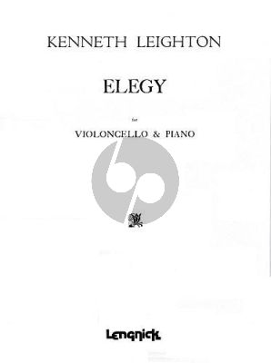 Leighton Elegy for Cello and Piano