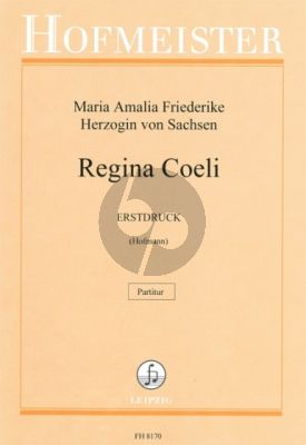 Amalie Salve Regina SATB und Orchester Partitur (Katharina Hofmann)