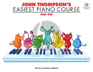 Thompson Easiest Piano Course vol.1 Book with Audio Online