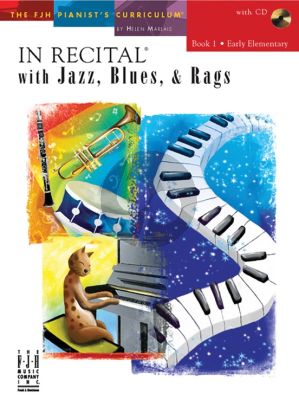 Marlais In Recital with Jazz-Blues & Rags Vol. 1 (Bk-Cd) (early element.)