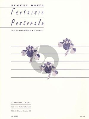 Bozza Fantaisie Pastorale Op.37 Hautbois-Piano