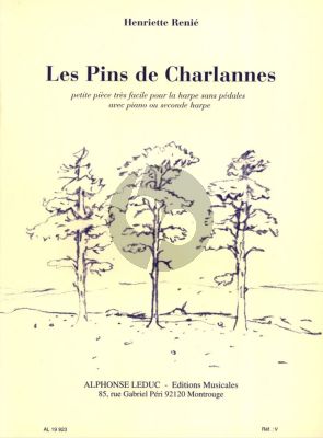 Renie Les Pins de Charlannes pour Harpe-piano ou 2 Harpes