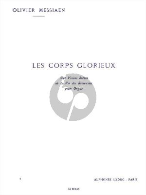 Messiaen Les Corps Glorieux Vol.1 Orgue