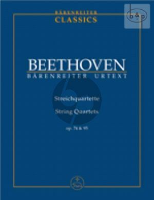 Quartets Op.74 & Op.95 (Study Score)