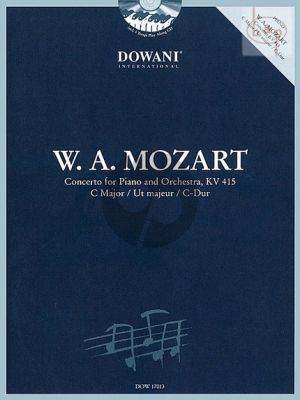 Concerto C-Major KV 415 (Piano-Orch.) (red.2 pianos) (Bk- 2 CD's)