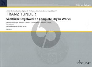 Tunder Samtliche Orgelwerke (edited by Claudia Schumacher)