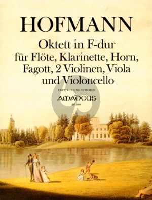 Hofmann Octet F-major Op. 80 Flute-Clar.[Bb]-Horn[F]- Bsn.- 2 Vi.-Va.-Vc. (Score/Parts) (Bernhard Pauler)