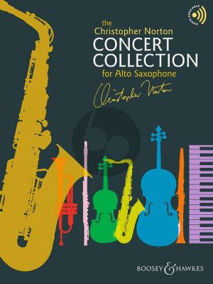 Norton Concert Collection for Alto Saxophone and Piano (Book with Audio online)