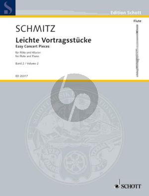 Easy Concert Pieces Vol. 2 Flute and Piano (edited by G.J.Schmitz)