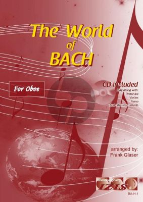 The World of Bach for Oboe (Bk-Cd) (arr. Frank Glaser)