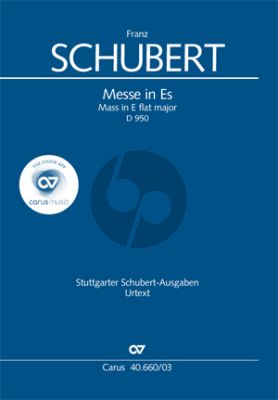 Messe Es-dur D.950 Soli-Chor-Orchester Klavierauszug