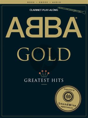 Abba ABBA Gold Greatest Hits for Clarinet Book-eBook-Audio