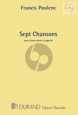 7 Chansons SATB