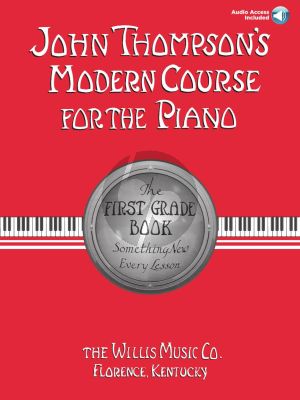 Thompson Modern Course for the Piano First Grade Book (Book with Audio online)