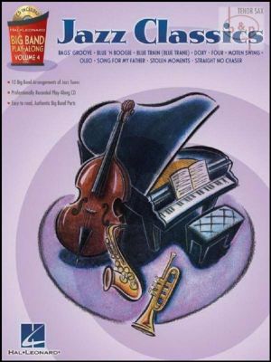 Jazz Classics Big Band Play-Along vol.4 for Tenor Saxophone Book with Cd