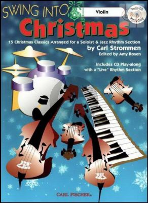 Swing into Christmas (15 Christmas Classics) (Violin) (Bk-Cd)