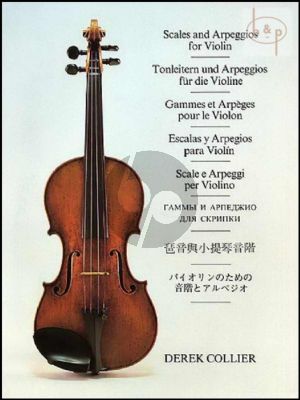 Scales and Arpeggios Scales & Arpeggios Violin