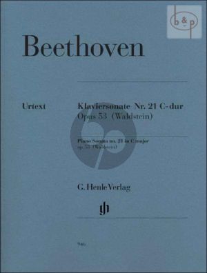 Sonate C-dur Op.53 (Waldstein) (edited by Norbert Gersch and Murray Perahia)