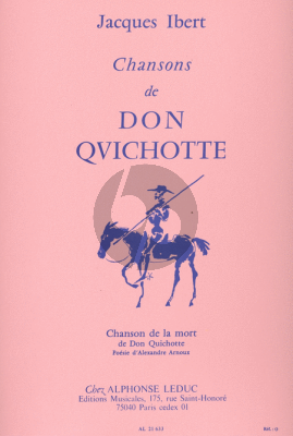 Ibert Chansons de Don Quichotte No.4 Chanson de la Mort