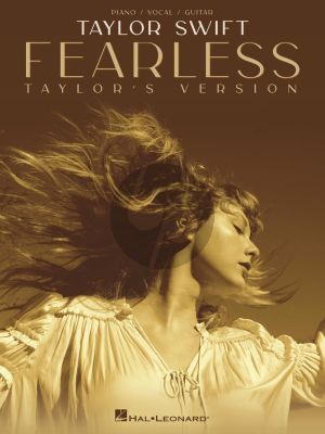 Swift Fearless Piano-Vocal-Guitar (Taylor's Version)