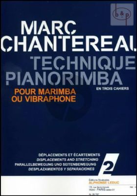 Technique Pianorimba Vol.2 Deplacements et Ecartements