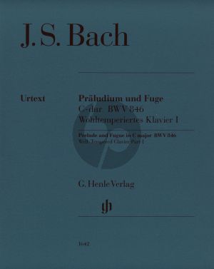Praeludium und Fuge C-dur BWV 846 (edition without fingering!!)